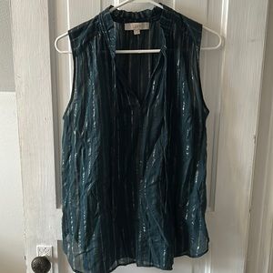 Anne Taylor Loft women’s sleeveless blouse